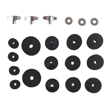 21 Replaceable felt pad for plates