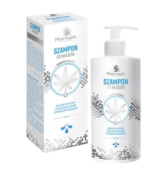 Szampon nawilżający dla włosów - PHARMAZIS 400ml