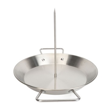 Pionowy grill na szaszłyki Odłączany, wielofunkcyjny grill ze stali 1W