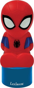 SpiderMan figurka LED 4 kolory, lampka i głośnik!