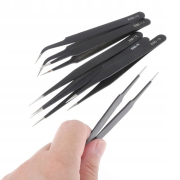 Пинцет Набор прецизионных пинцетов Craft Pointy