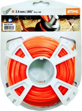 Леска Stihl 2,4 мм, длина 41 м кв.
