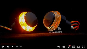 СВЕТОДИОДНЫЕ СИГНАЛИ ПОВОРОТА 12LED 2IN1 РУЛЕВЫЕ КОЛЕСА ДЛЯ МОТОЦИКЛОВ