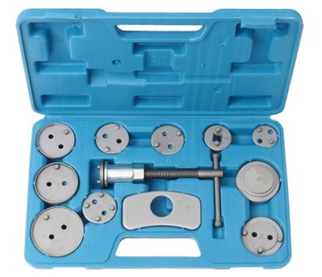 КОМПЛЕКТ ДЛЯ СНЯТИЯ ТОРМОЗНОГО ПОРШНЯ, 12 ЭЛЕМЕНТОВ