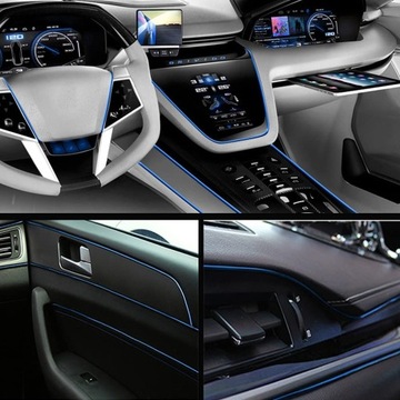 ДЕКОРАТИВНАЯ ТЮНИНГОВАЯ ЛЕНТА ДЛЯ ТЮНИНГА САЛОНА АВТОМОБИЛЯ 5м