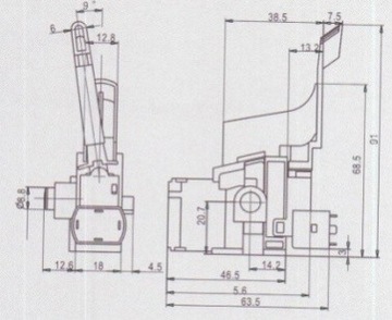 Переключатель Bosch GBH 2-24 DSR 1617200077