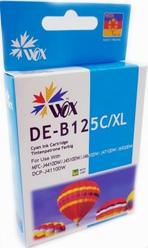 Tusz Brother LC125XLC Cyan [15ml] do J4110, J652