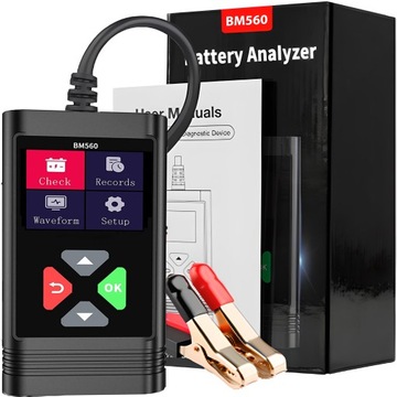 TESTER AKUMULATORÓW SAMOCHODOWYCH BM560 SAMOCHODU