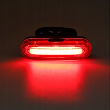 ЗАДНИЙ ВЕЛОСИПЕДНЫЙ ФОНАРЬ LED COB USB МОЩНЫЙ 15H 120LM РЕЖИМЫ ЗАДНЕГО ЛАМПЫ