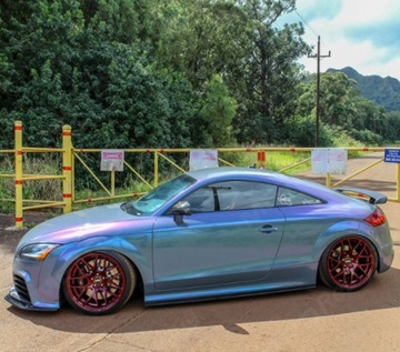 Folia KAMELEON Szary Połysk HEXIS 152x50cm camele