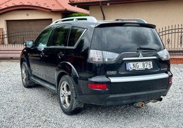Mitsubishi Outlander II 2.4 MIVEC 170KM 2010 Mitsubishi Outlander 2.4 benzyna 170KM automat 4x4 PDC XENON SKORY cliamtr, zdjęcie 7