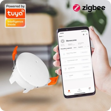 Радар-детектор движения, датчик присутствия Tuya Zigbee, 230 В, потолок