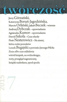 Twórczość nr 7/2015 Dybczak Kumor Nestrowicz