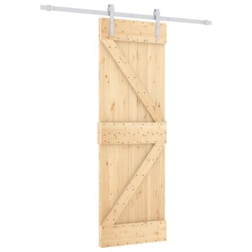 Drzwi przesuwne VidaXL 70 cm