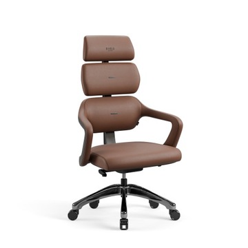 Fotel gabinetowy ergonimiczny biurowy Diablo V-Modular: Sugar Brown