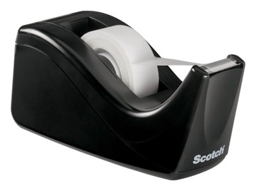 Dyspenser Taśmy Biurowej Czarny SCOTCH | C60-BK