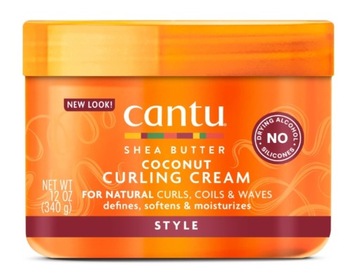 CANTU Coconut Curling Cream 340g Shea butter Krem do stylizacji włosów