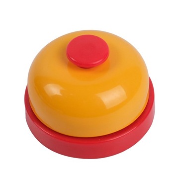 Игровой звонок, сервисный звонок, портативный пресс-звонок, универсальный желтый