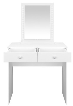 Toaletka BIJOU 01, biała, MLMEBLE, GRTISY, szybko