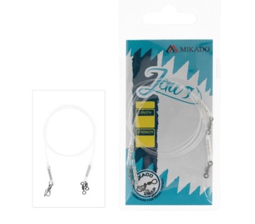 PRZYPON FLUOROCOARBON JAWS 35cm/15kg 2szt. MIKADO
