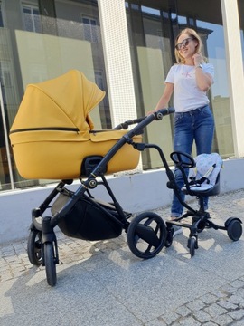ДОПОЛНИТЕЛЬНАЯ КОЛЯСКА SIDE RIDER С ПОДУШКОЙ ТРОПИКА