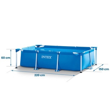 Прямоугольная рамка Intex 220 x 150 x 60 см 28270