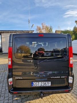 Opel Vivaro A Van z pojedynczą kabiną L1 2.0 CDTI 115KM 2014 OPEL VIVARO TOUR OSOBOWY, zdjęcie 4