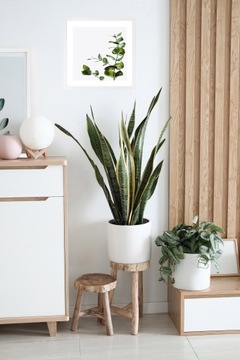 Рамка для фото 30х30, белая квадратная рамка