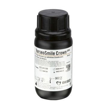 Żywica UV BEGO VarseoSmile Crown Plus A1 0,25kg do Drukarki 3D