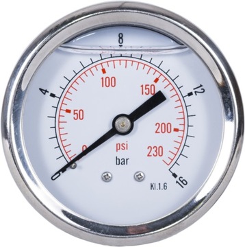 MANOMETR M63TG 0-16 bar G1/4