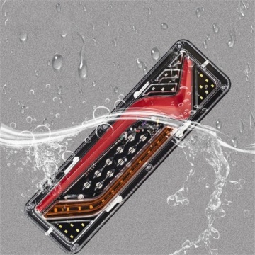 2pcs задний фонарь автобуса полуприцепа СИД вел 12V 24V