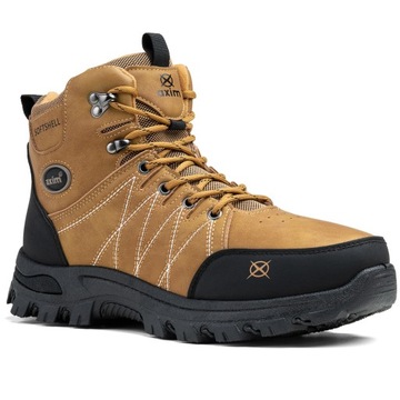 Buty sportowe trekkingi OCIEPLANE wytrzymałe SOLIDNE SoftShell Axim