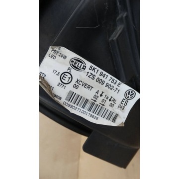 Фонарь передний левый 5K1941753E VW Golf VI Bi-Xenon LED