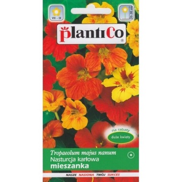 PlantiCo Nasturcja karłowa mix 5g