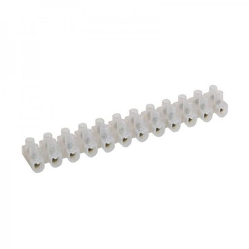 ZŁĄCZE KOSTKA ELEKTRYCZNA 12 PIN 4mm biała