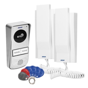 Домофон на 2 семьи ОРНО ОР-ДОМ-АТ-930/W