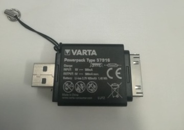 VARTA Mini PowerPack 400 мАч, черный