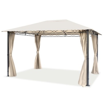 Pawilon ogrodowy 3x4 m Premium szampański
