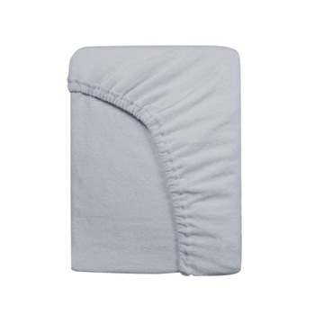 Prześcieradło frotte z gumką 024/170/180x200 popiel DARYMEX