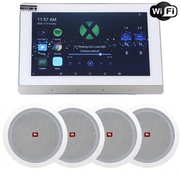 HIFI RADIO INTERNETOWE PODTYNKOWE WIFI BT JBL 4