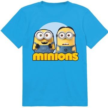 KOSZULKA DZIECIĘCA T-SHIRT DLA DZIECKA KOSZULKA MINIONKI 152 158 JAKOŚĆ