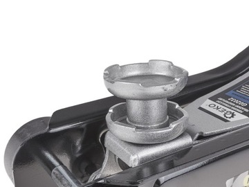 PODNOŚNIK SAMOCHODOWY LEWAREK NISKOPROFILOWY 2,5T ŻABA GUMA STALOWE KOŁA