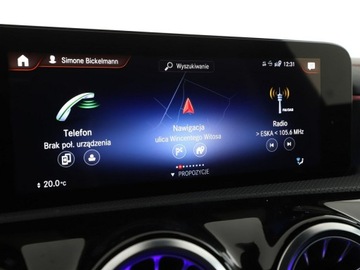 Mercedes CLA C118/X118 Shooting Brake Facelifting 1.3 200 163KM 2023 Mercedes CLA 200 automat full LED skóra/alcantara, zdjęcie 22