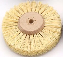 Щетка полировальная нейлоновая D80 мм, (сизаль), 3 мм