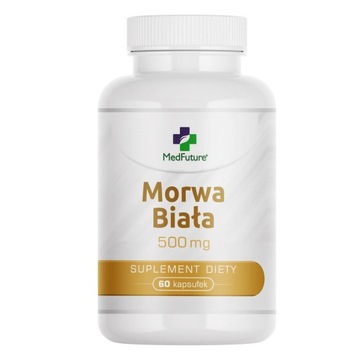 Morwa biała metabolizm cukrów Ekstrakt 500 mg