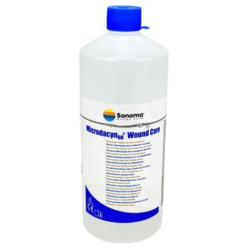 MICRODACYN 60 Roztwór do płukania odkażania ran 990ml