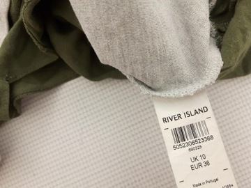 RIVER ISLAND dresowa BLUZA z długim rękawem MODNA z koszulą _ 36