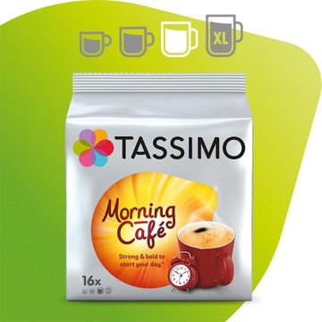 Kapsułki Tassimo BigPack kaw czarnych, espresso, 80 kapsułek