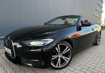 BMW Seria 4 G22-23-26 Cabrio 2.0 420d 190KM 2021 BMW Seria 4 BMW Seria 4 420d Cabrio Sport-Aut Advantage 2.0 Diesel 190KM