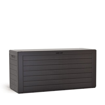 Skrzynia ogrodowa Woodebox 280l brąz